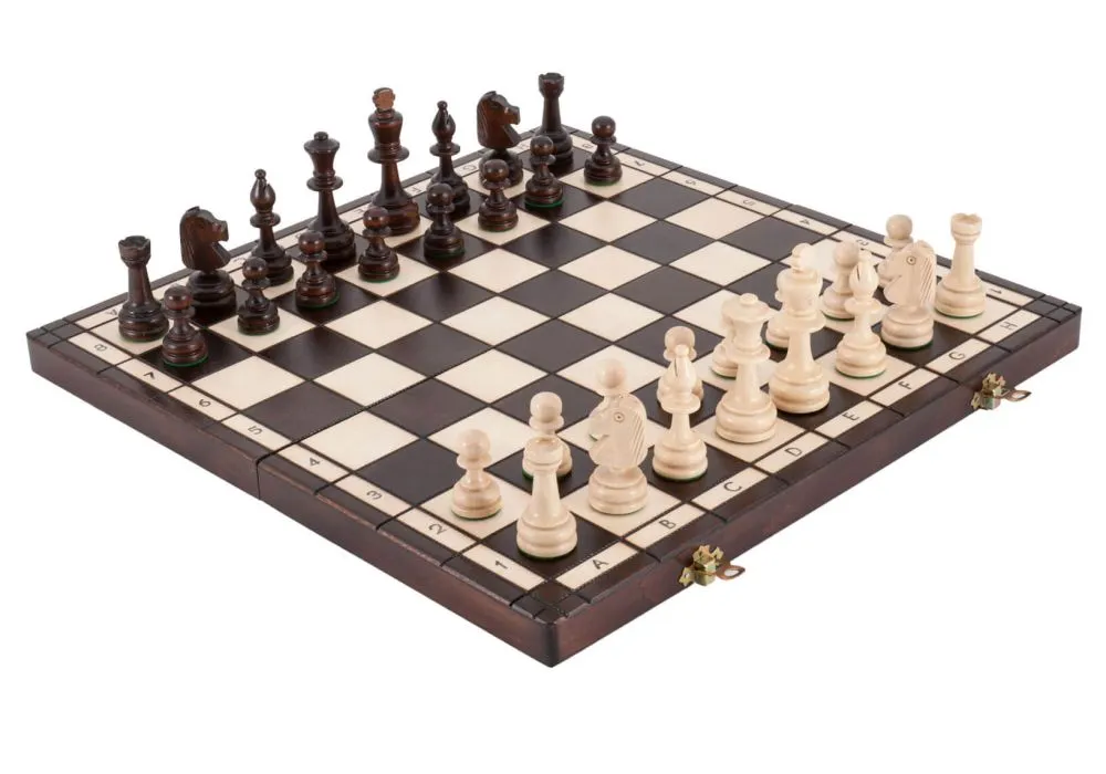 tournament chess board dimensions