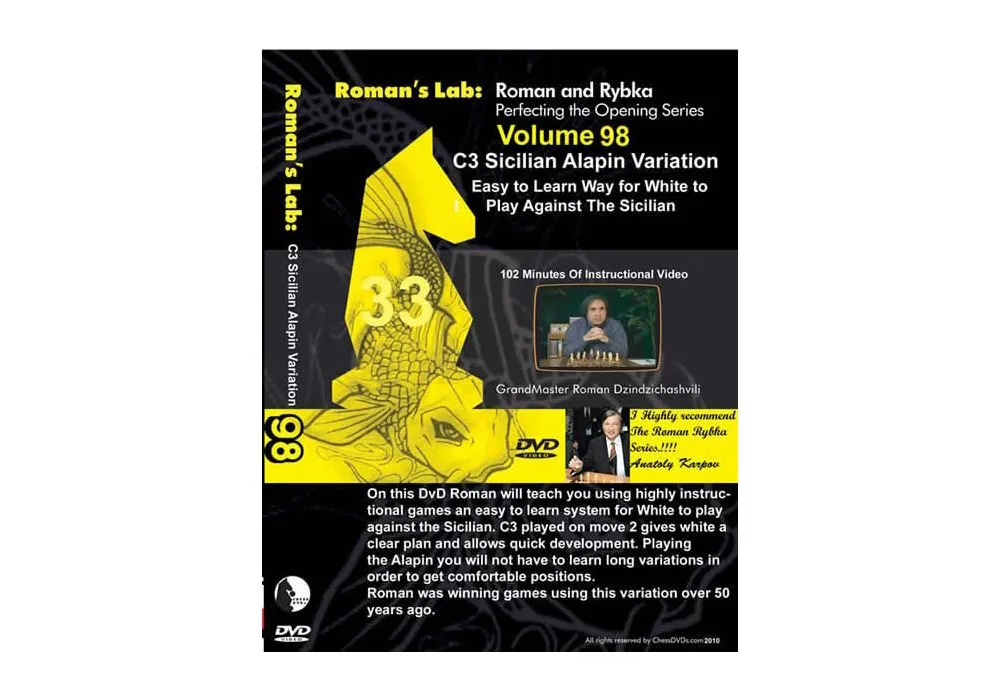 ROMAN'S LAB - VOLUME 98 - c3 Sicilian Alapin Variation