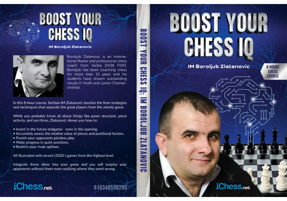 Boost Your Chess IQ - 2 DVDs