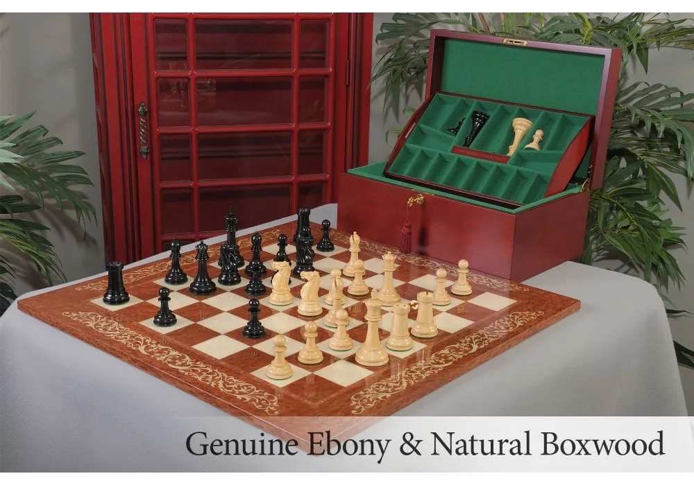 The Club Series Chess Set and Board Combination