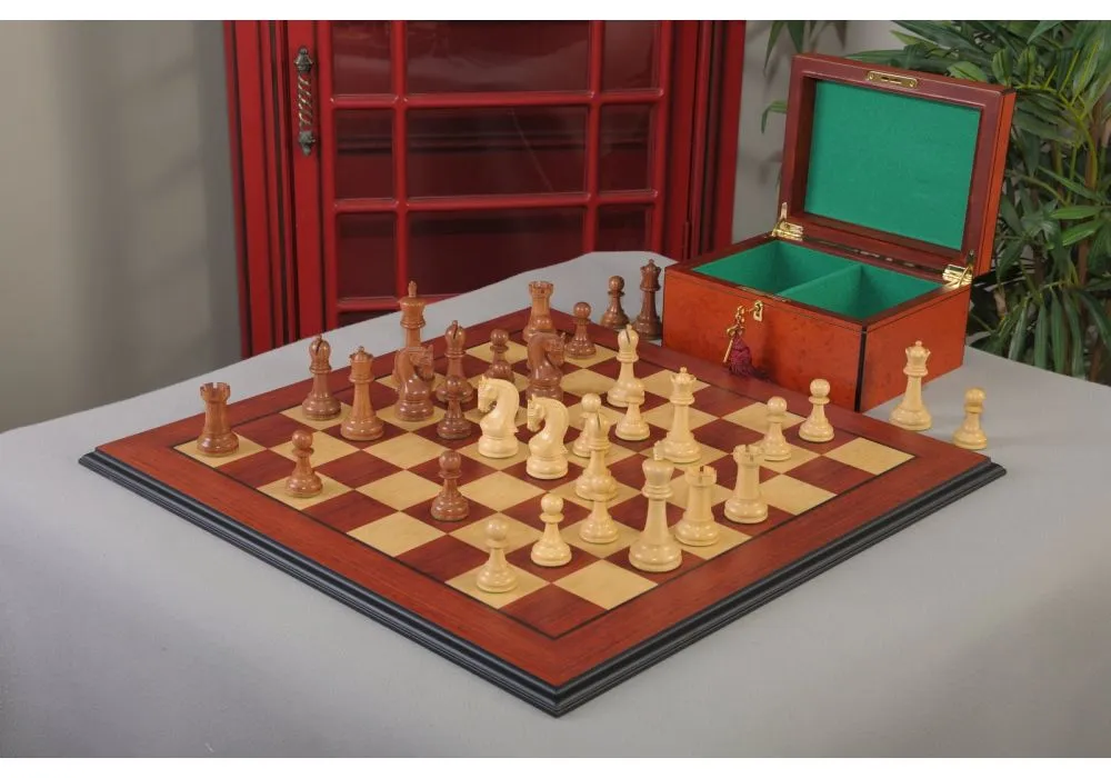 The Club Series Chess Set, Box, Board Combination