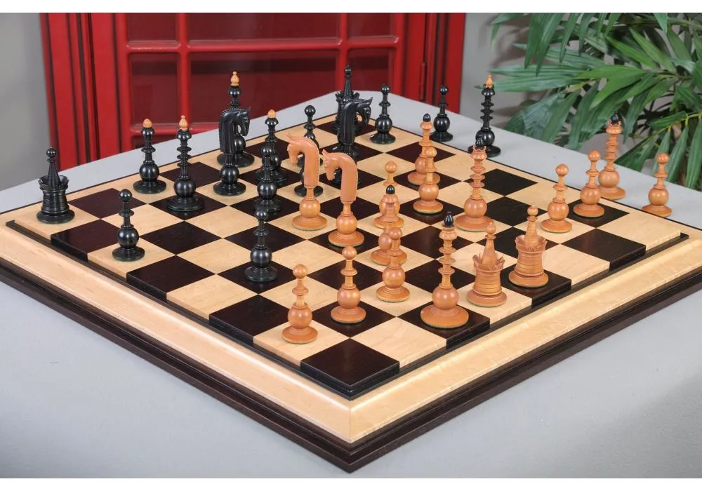 Our Featured Chess Set of the Week - The French Regence Series Chess Pieces  - 4.4 King Height - The House of Staunton