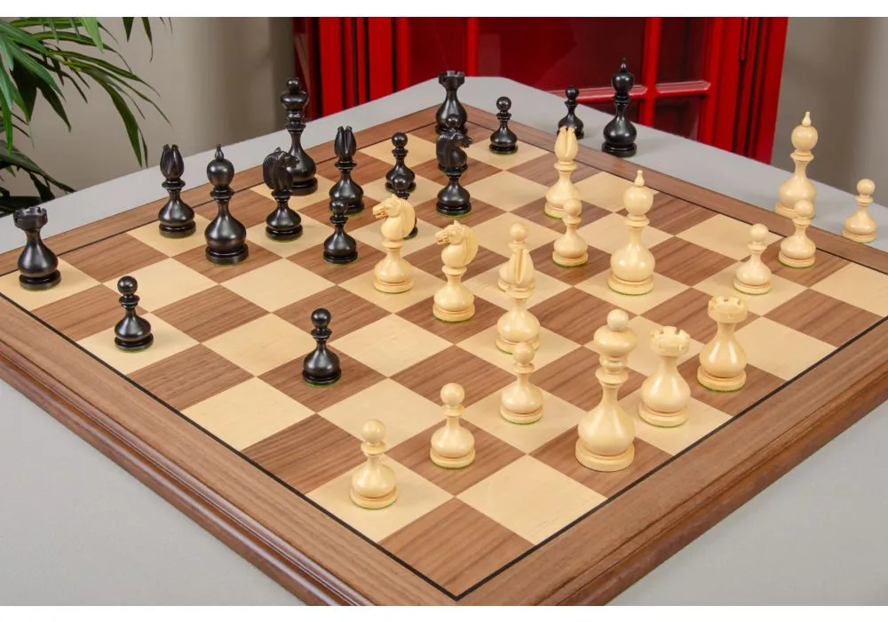 The Utgard Castle luxury Staunton luxury wood chess pieces -  Portugal