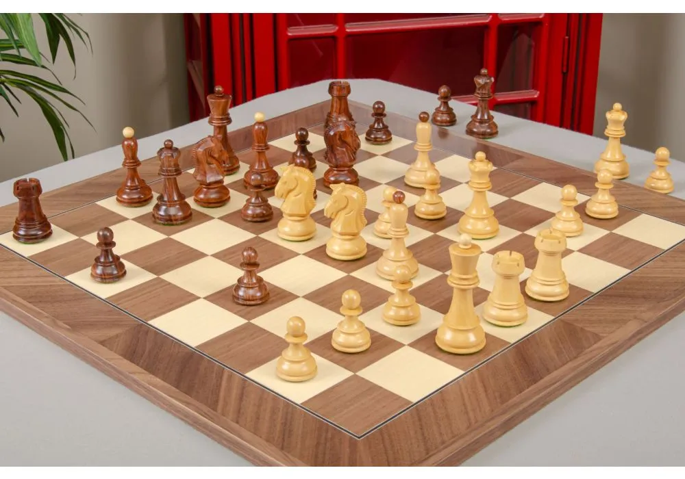 1950s' Fischer Dubrovnik Chess Set- Chess Pieces Only - Ebony & Boxwoo