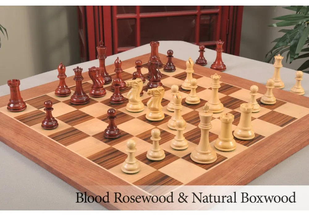 Capablanca Chess Rosewood Chessboard - www.