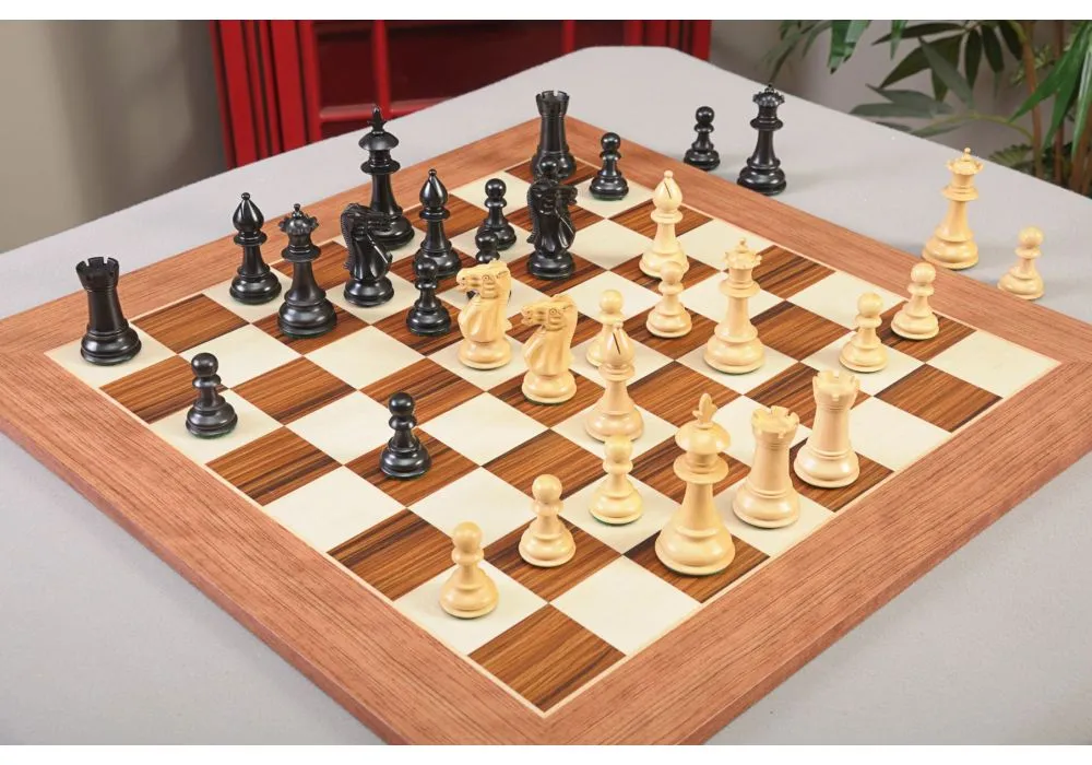 The Royale Chess Set, Box, Board Combination