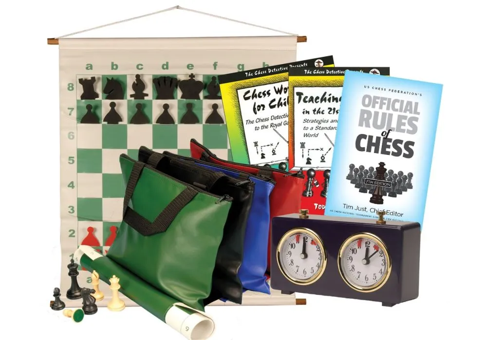 NAVY BLUE Regulation Plastic Mechanical Chess Clock 
