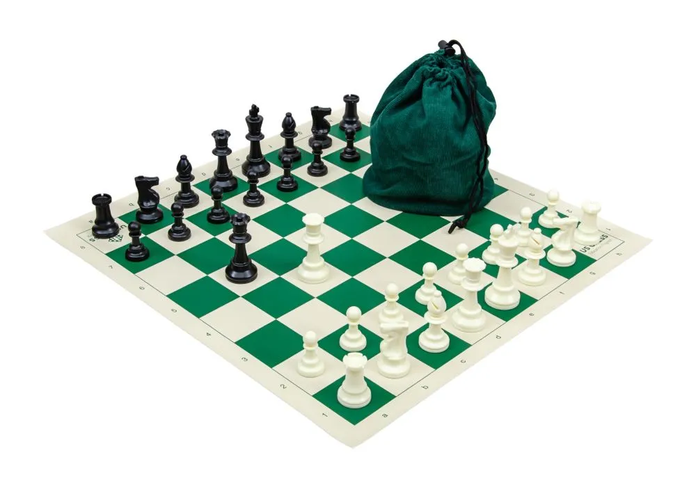 US Chess Education Program Chess Set Combination Single Weighted
