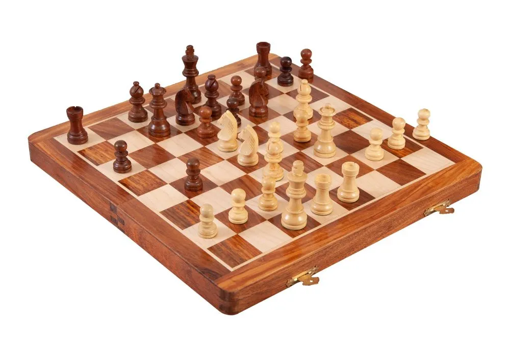 Wooden Chess Board Only Solid Rosewood Wenge Chestnut 