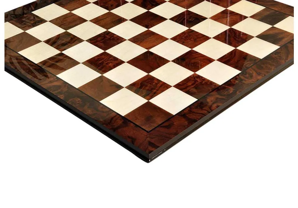 Combo of The Bridle Study Analysis Chess Pieces in Sheesham and Boxwood  with Walnut Maple Wooden Chess Board - 3.2 King