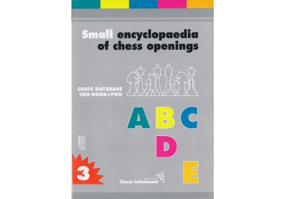 Enciclopedia of chess openings ABCDE, 3-a edição