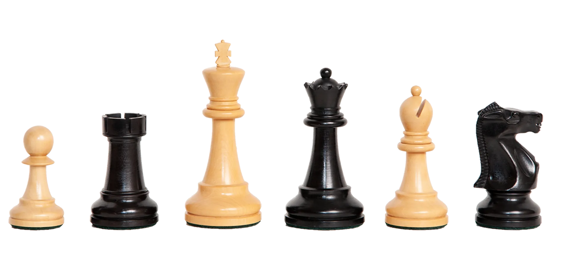 The Fischer Spassky Series Chess Pieces - 3.5" King