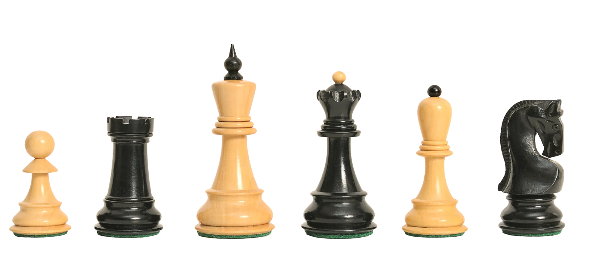 The Zagreb '59 Series Chess Pieces - 3.875" King