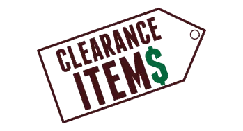 Clearance Items Tag