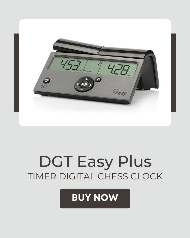 DGT Easy Plus Timer Digital Chess Clock