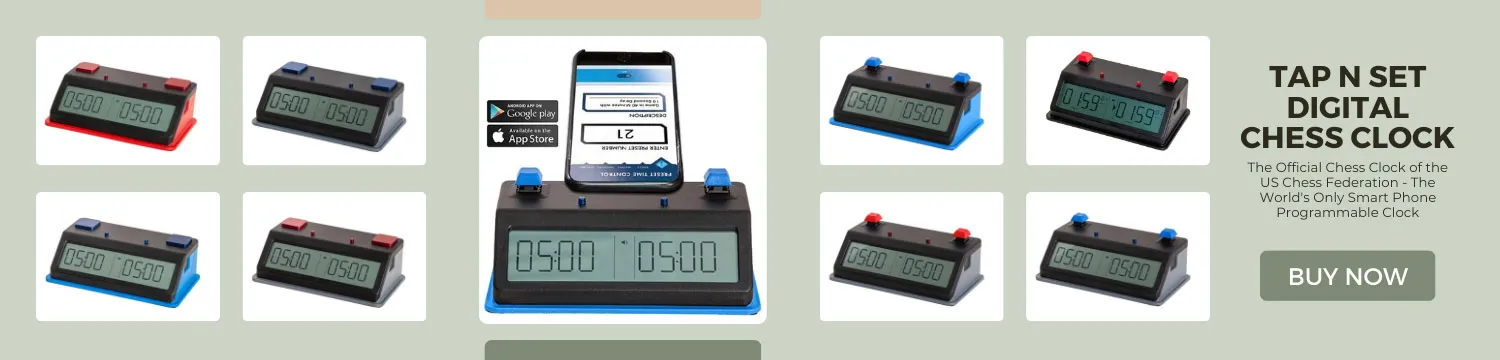 Tap N Set Digital Chess Clock Tap N Set Digital Chess Clock